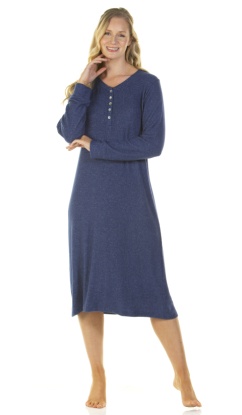 La Marquise Lush Lounge Long Sleeve Nightdress